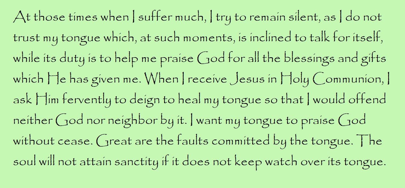 faustina talk the talk